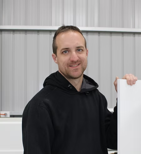 Shane Casey, master craftsman at McHarg Creek Joinery